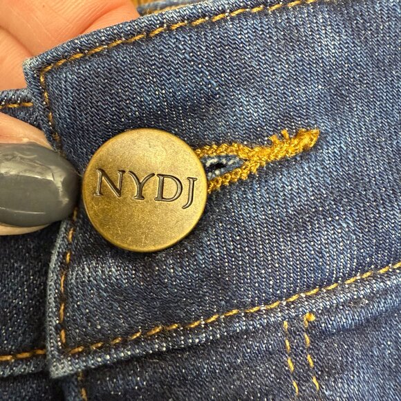 NYDJ Women's NWT Marilyn Straight Jeans liftxtuck in "COOPER" | Size 14P - Picture 9 of 15